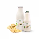 Lapte vegetal de caju cu banane