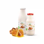 Lapte vegetal de migdale cu miere